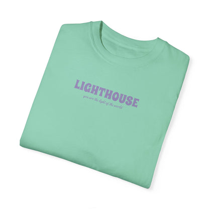 lighthouse tee (purple)