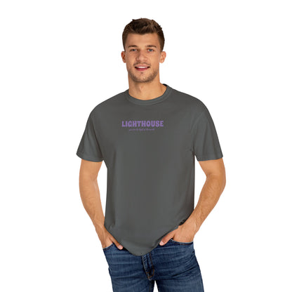 lighthouse tee (purple)