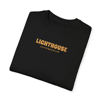 lighthouse tee (orange)