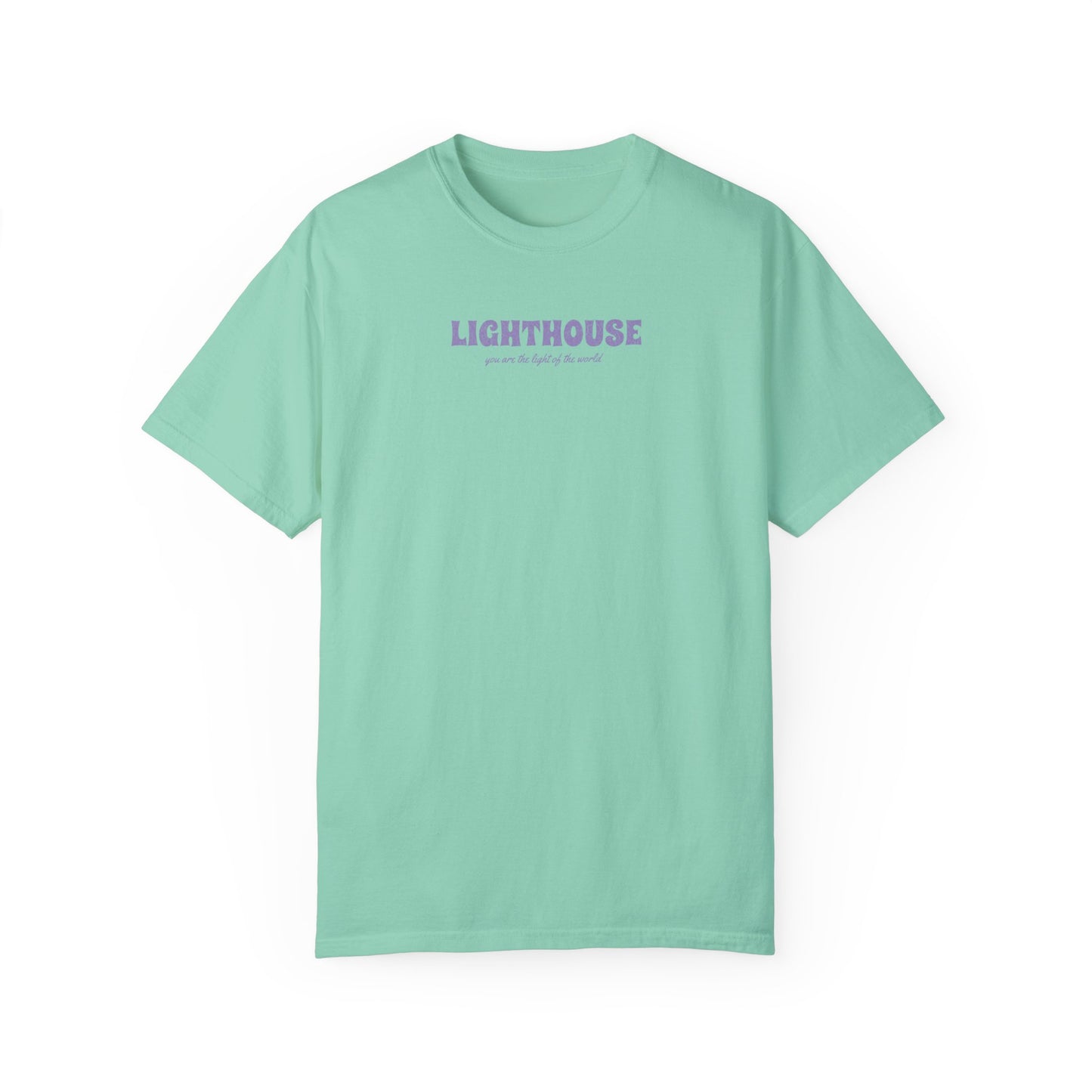 lighthouse tee (purple)