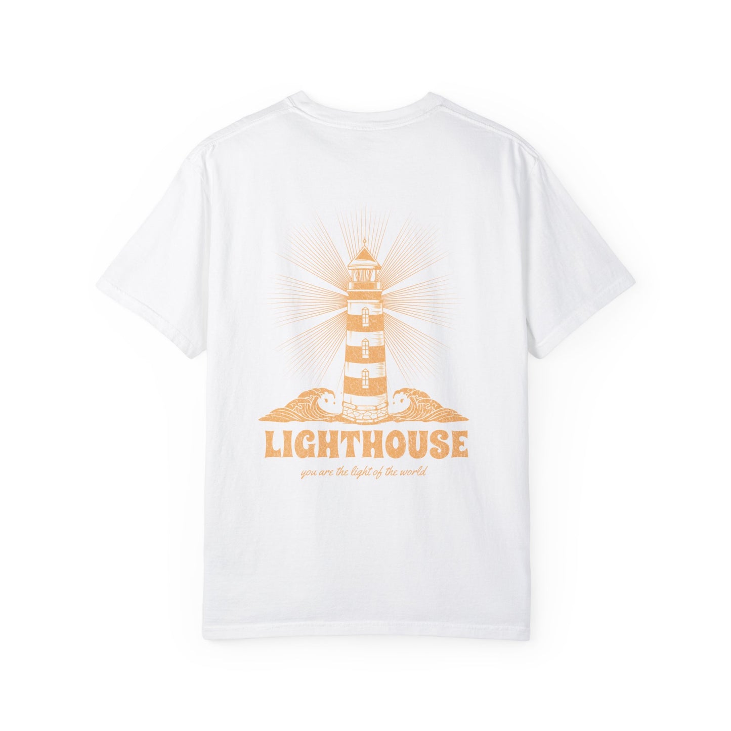 lighthouse tee (orange)