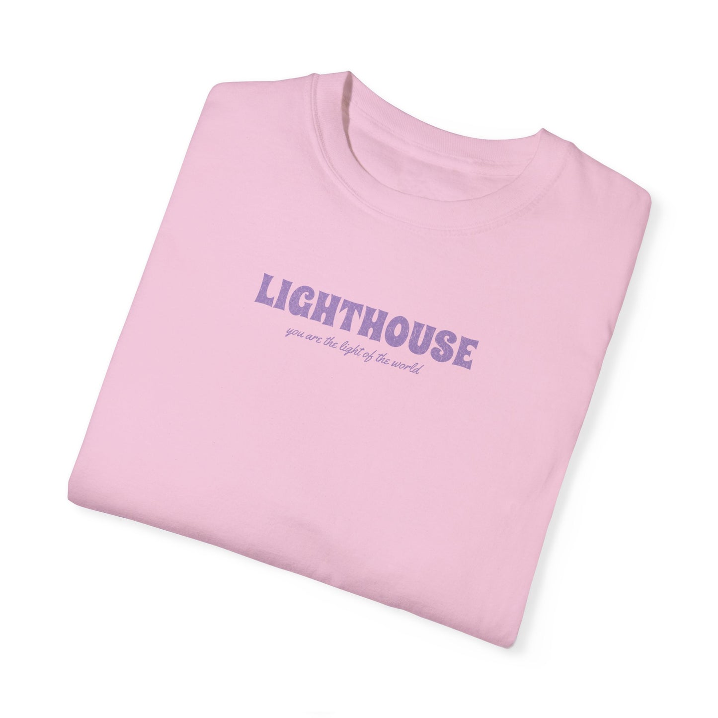 lighthouse tee (purple)