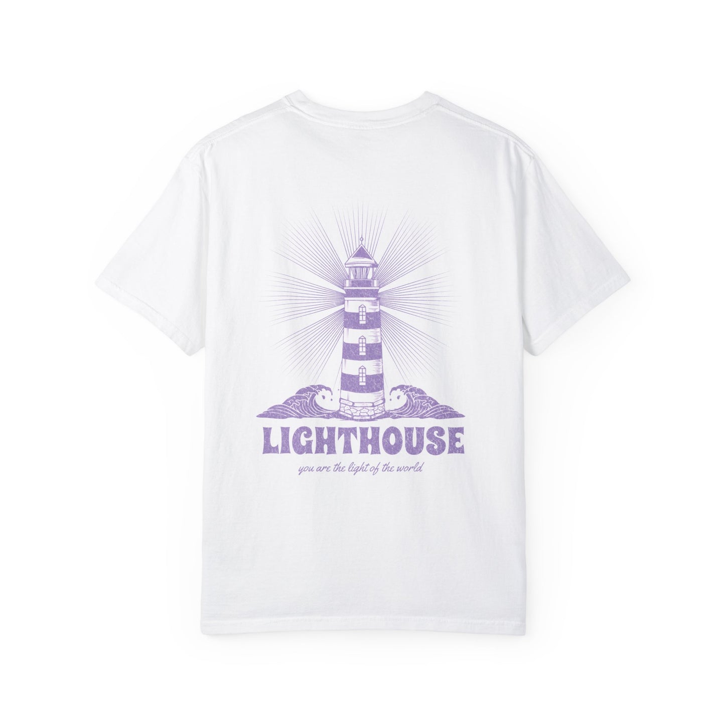 lighthouse tee (purple)