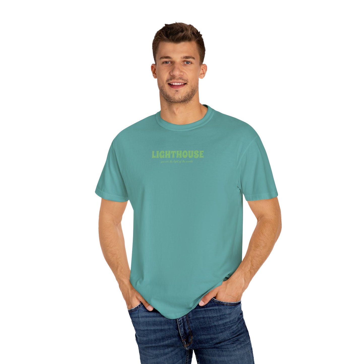 lighthouse tee (green)