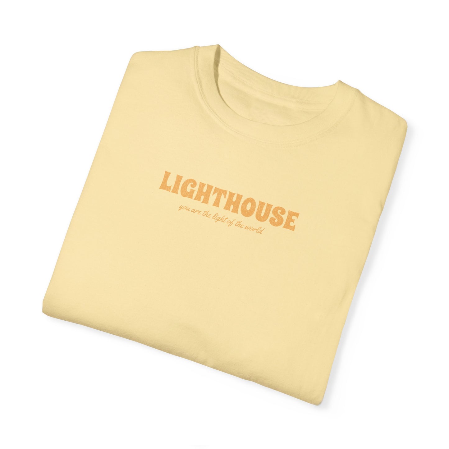 lighthouse tee (orange)