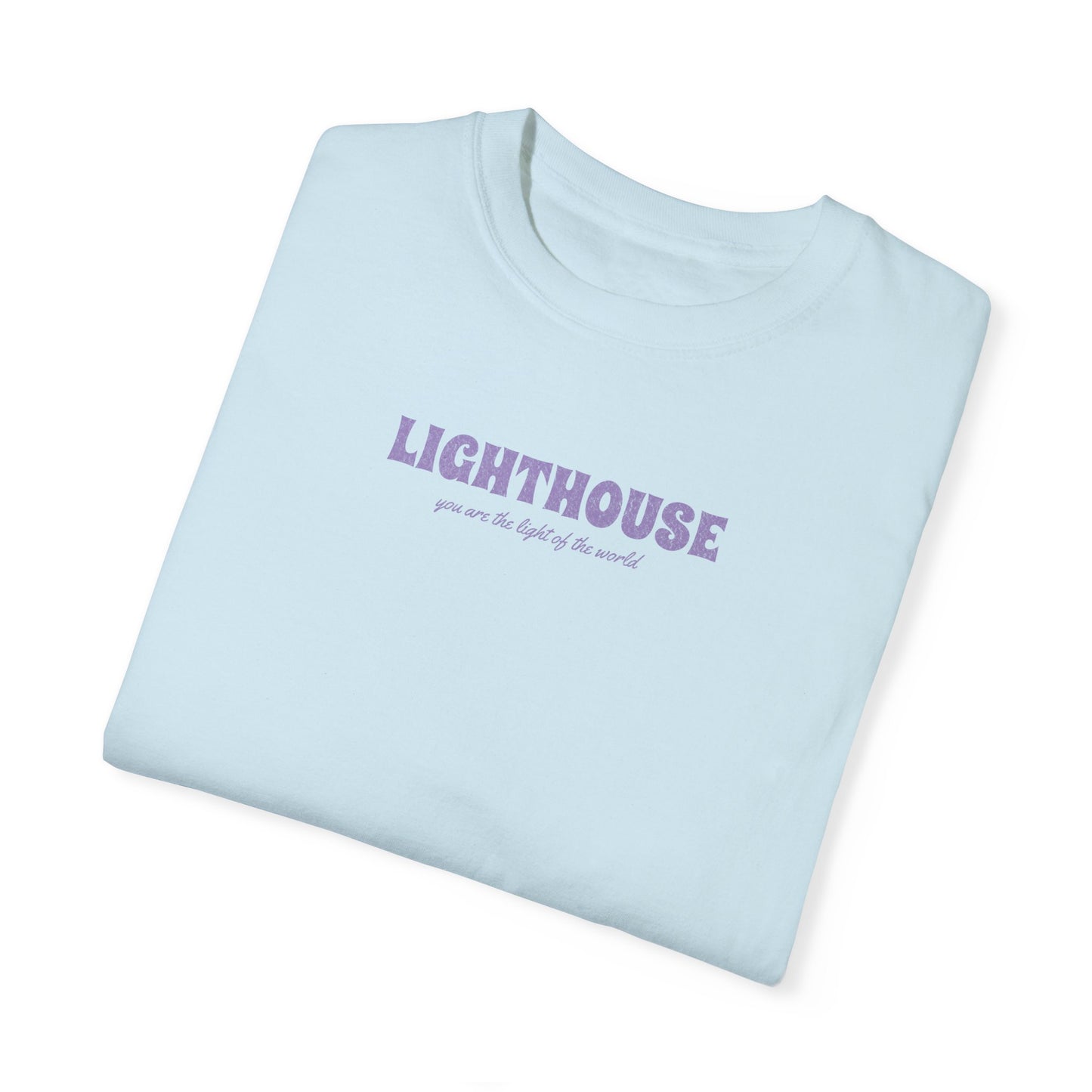 lighthouse tee (purple)