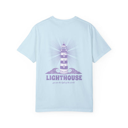 lighthouse tee (purple)