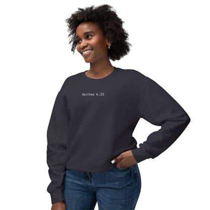 seek first crewneck - unisex