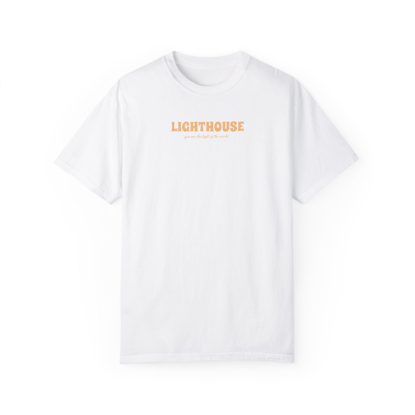 lighthouse tee (orange)