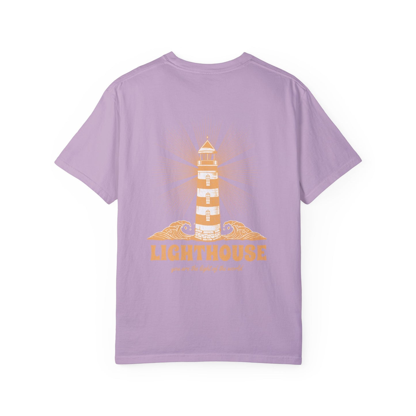 lighthouse tee (orange)