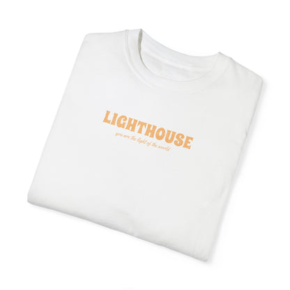 lighthouse tee (orange)