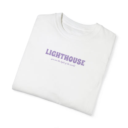 lighthouse tee (purple)