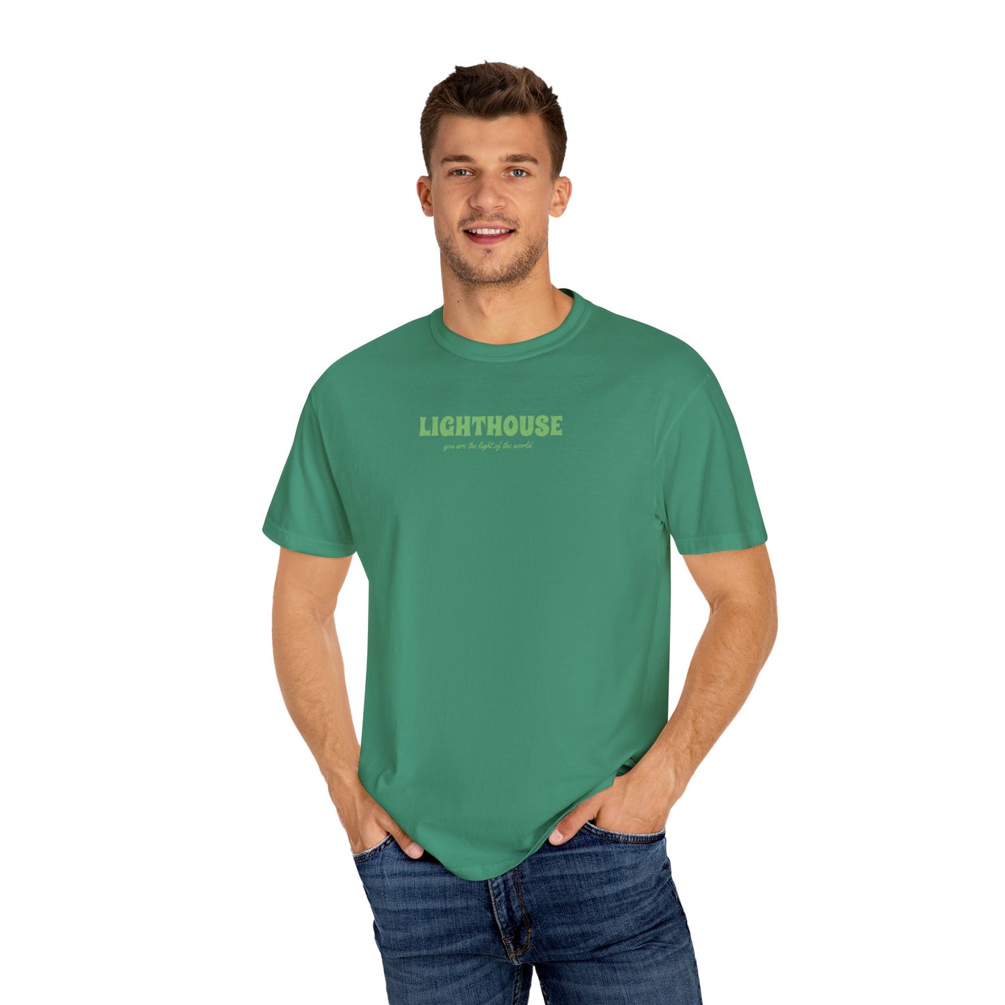 lighthouse tee (green)