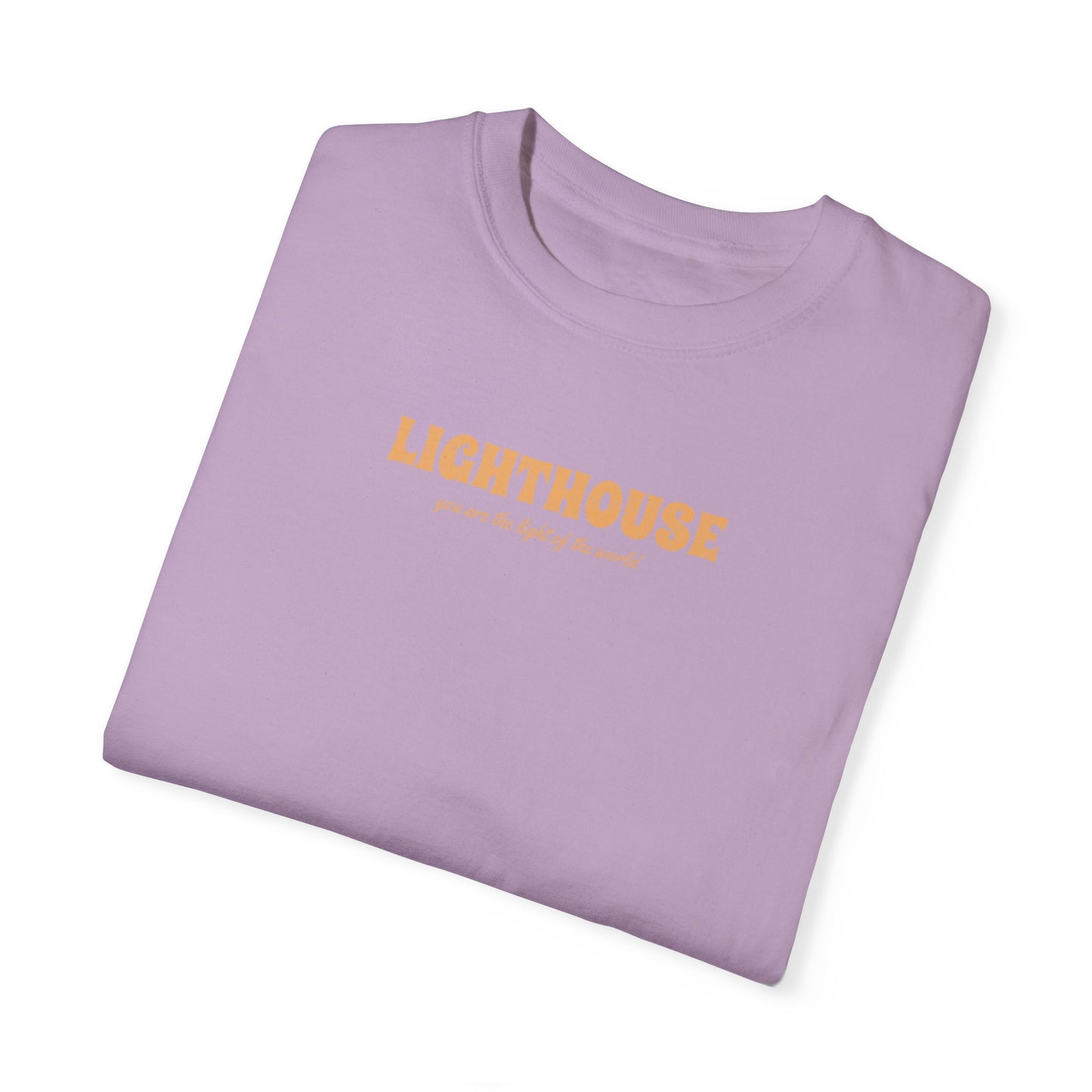 lighthouse tee (orange)