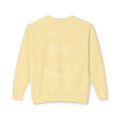 seek first crewneck - unisex