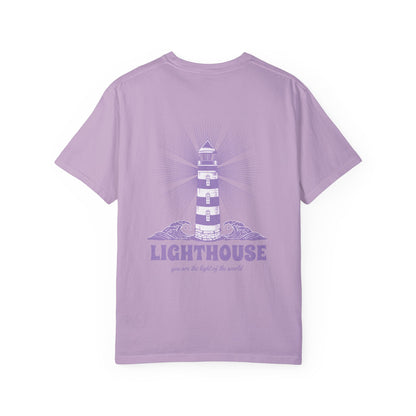 lighthouse tee (purple)