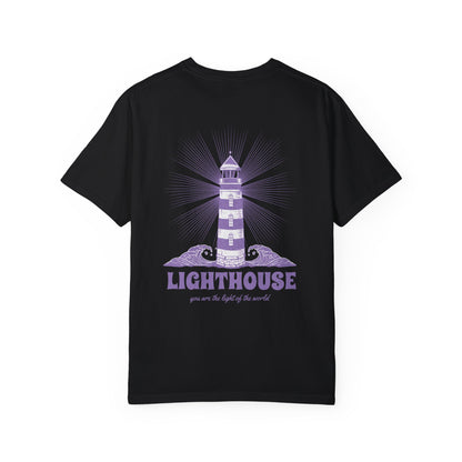 lighthouse tee (purple)