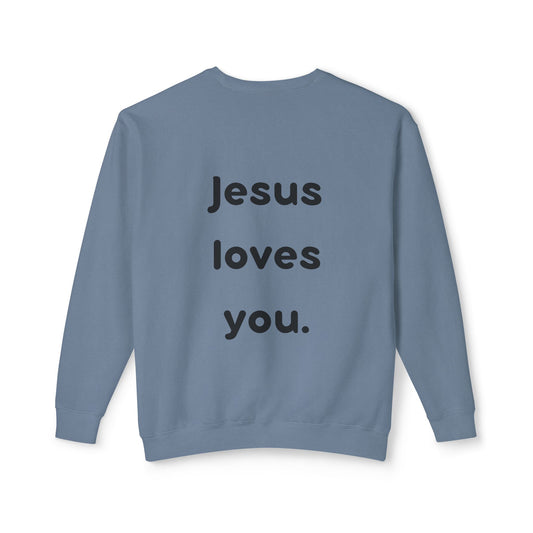 Jesus loves you crewneck - unisex