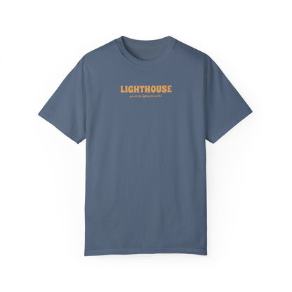 lighthouse tee (orange)