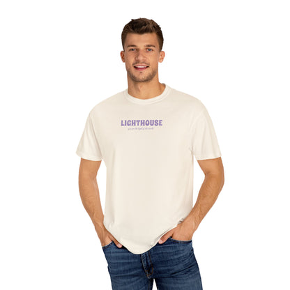 lighthouse tee (purple)