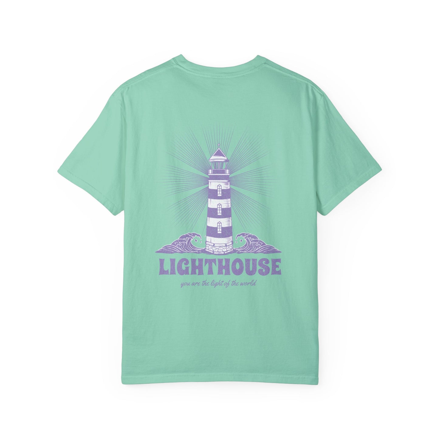 lighthouse tee (purple)