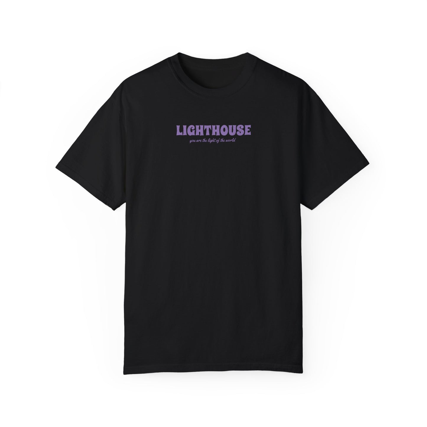 lighthouse tee (purple)